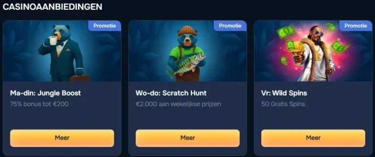 baloobet casino bonussen